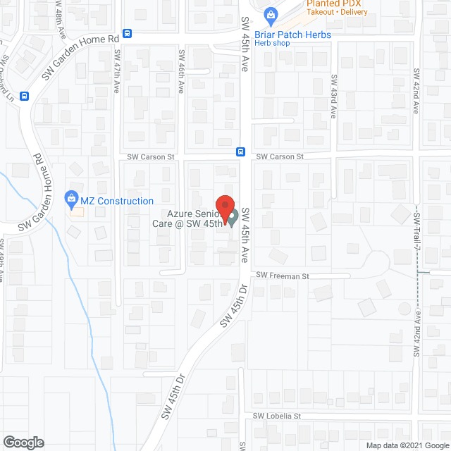 Pacific Care Room and Board in google map