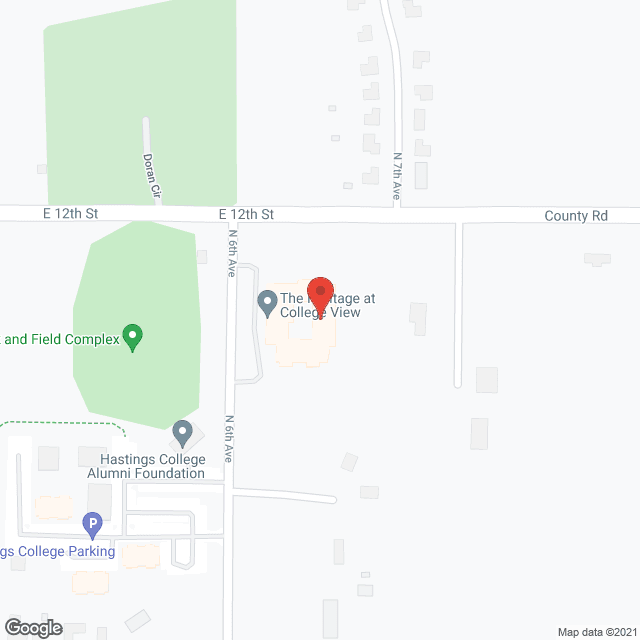 The Heritage at College View in google map