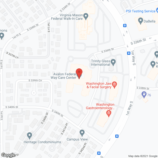Avalon Care Center Federal Way in google map