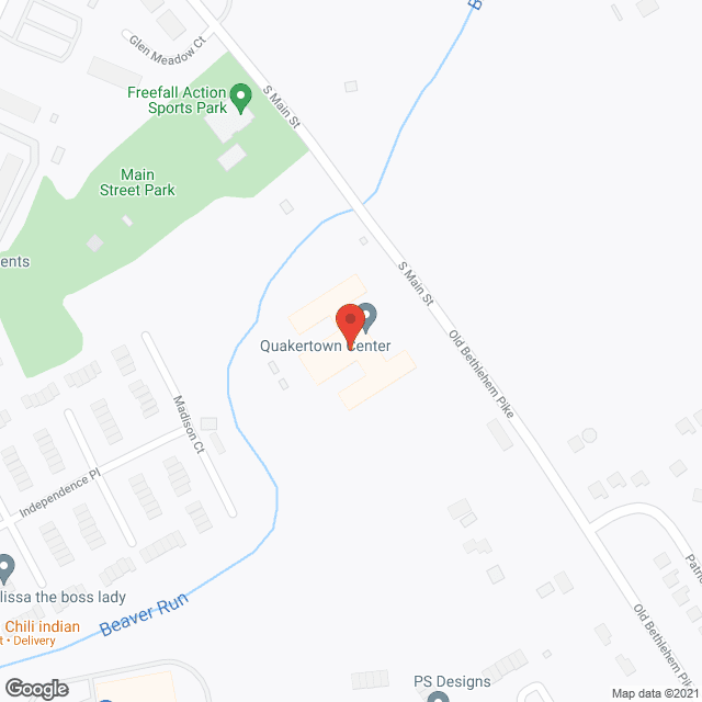 Quakertown Center in google map
