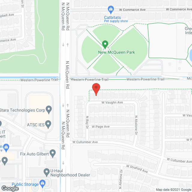 Eldercare- Gilbert in google map