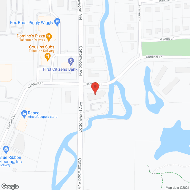 River Oaks Apartments in google map