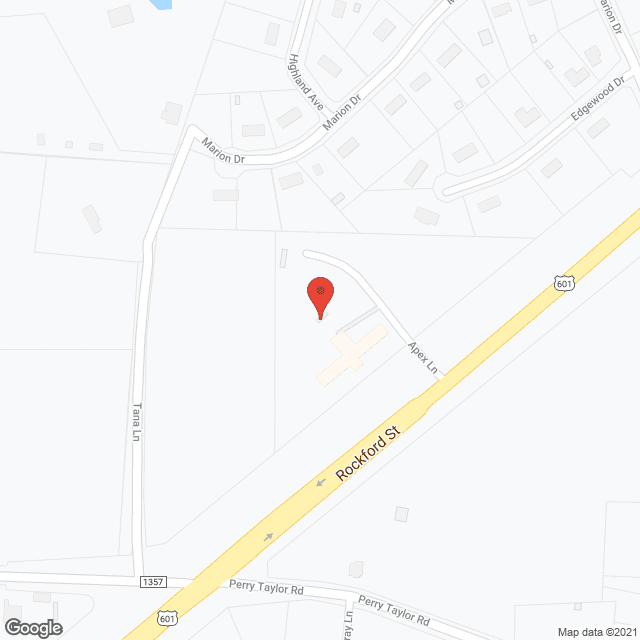 Central Care Assisted Living in google map