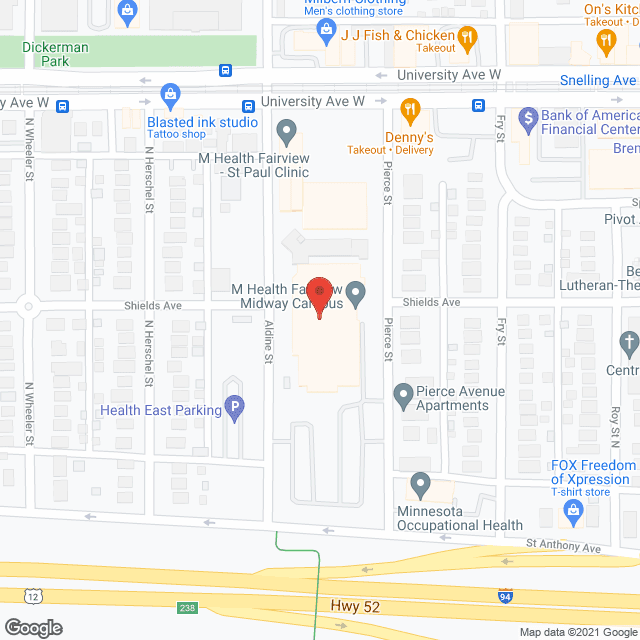HealthEast Home Care in google map