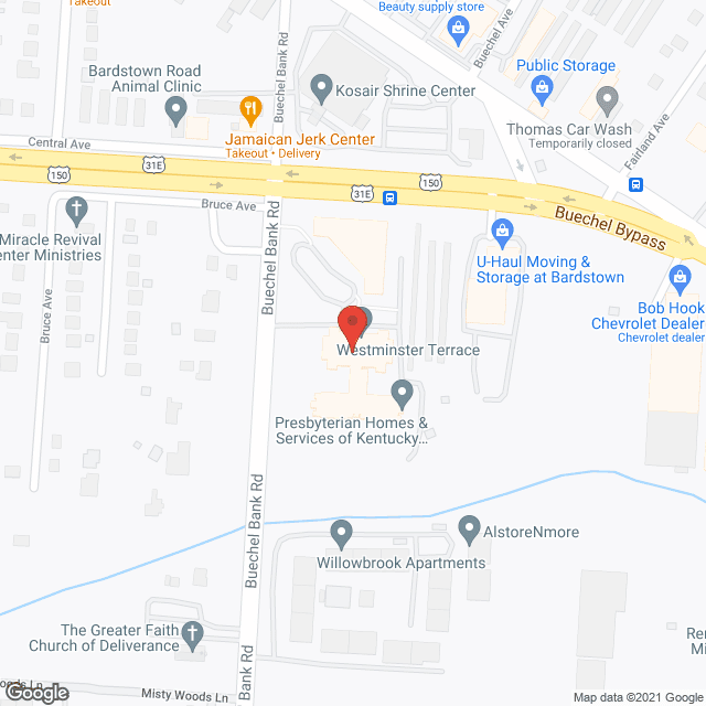 Westminster Terrace in google map
