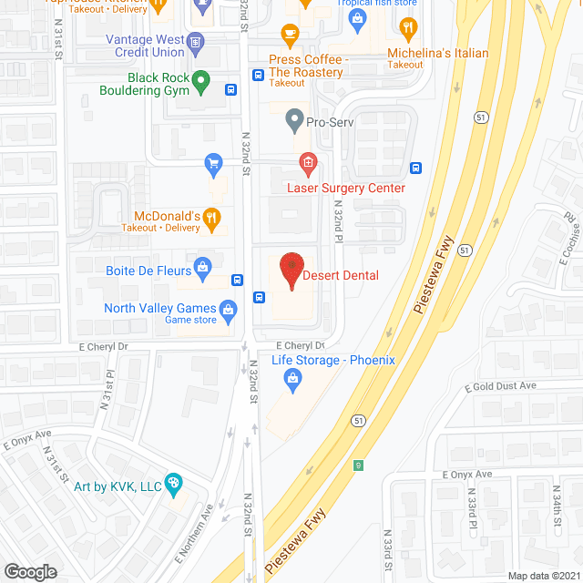 Comfort Keepers of Phoenix in google map