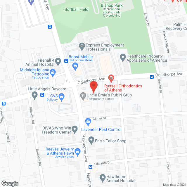 VistaCare of Athens in google map