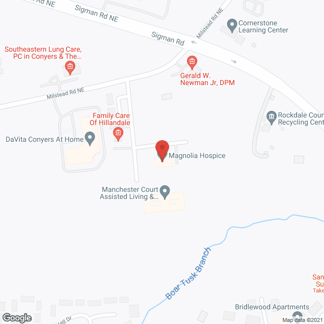 Portsbridge Conyers Home Care and Inpatient in google map