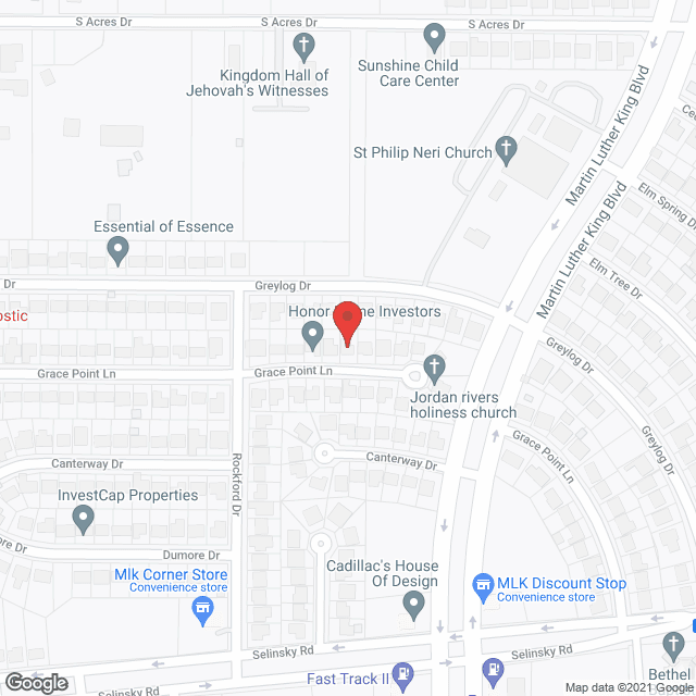 Prevailing Faith Outreach Center in google map