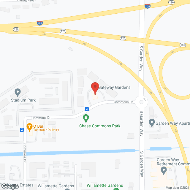 Gateway Gardens in google map
