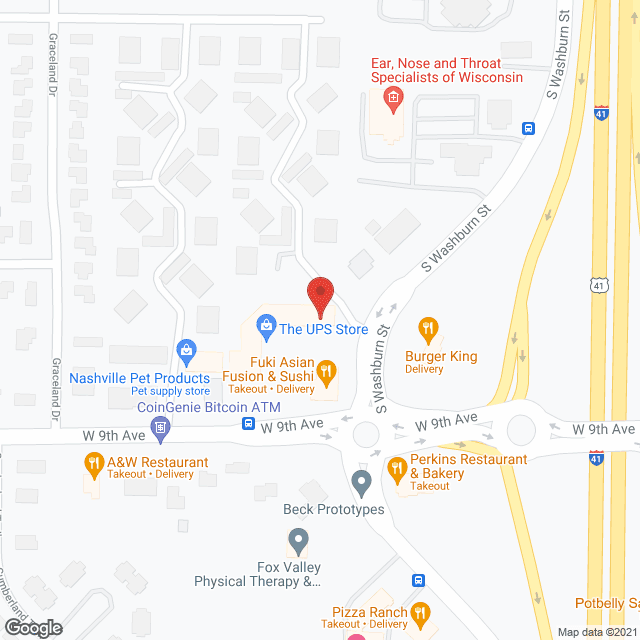 Caregivers Home Health in google map