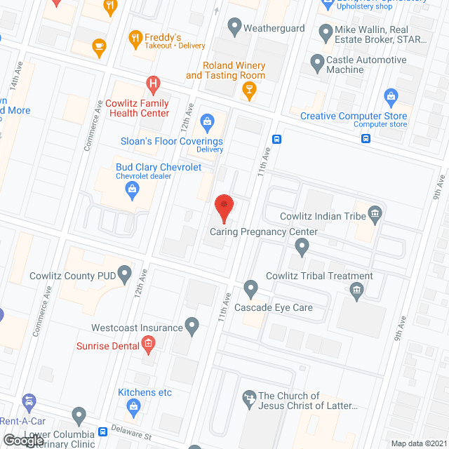 Community Home Health/Hospice in google map