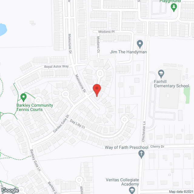 In-Home Health Svc in google map