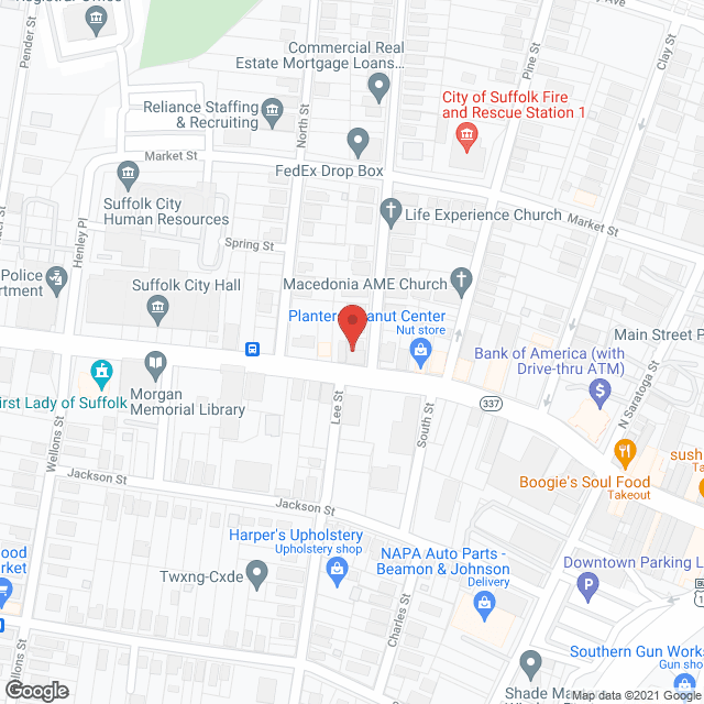 Home Care Svc in google map