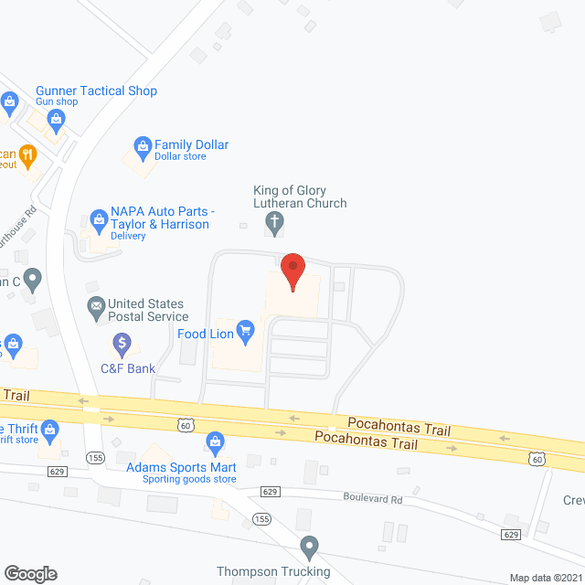 Brookside Home Health Care in google map