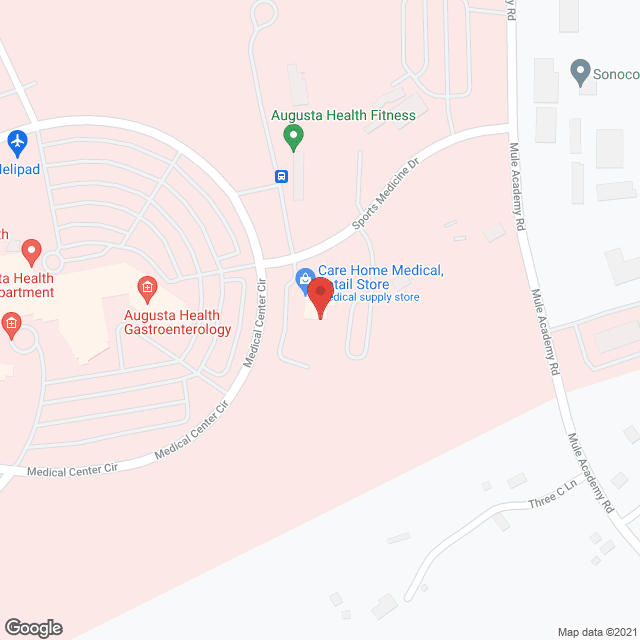 Augusta Community Care in google map