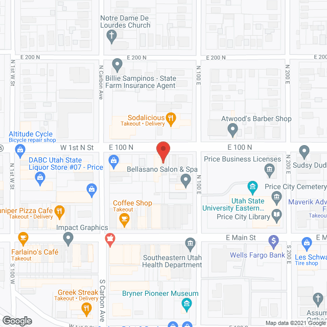 Rocky Mountain Hospice in google map