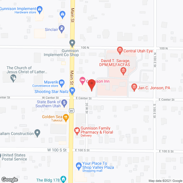 Gunnison Valley Home Health in google map