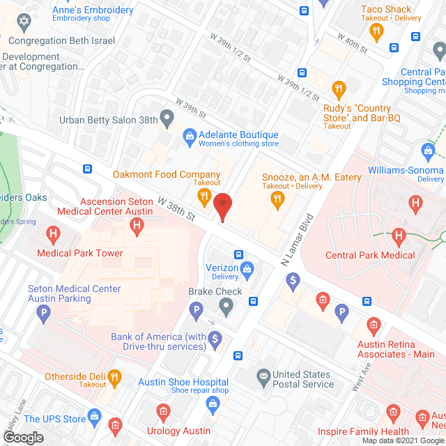 Praxair Inc in google map