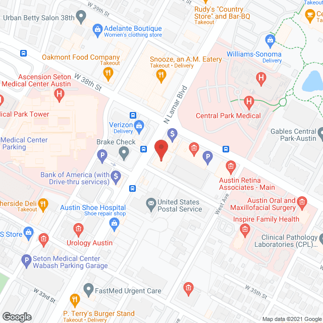 Interim Healthcare in google map