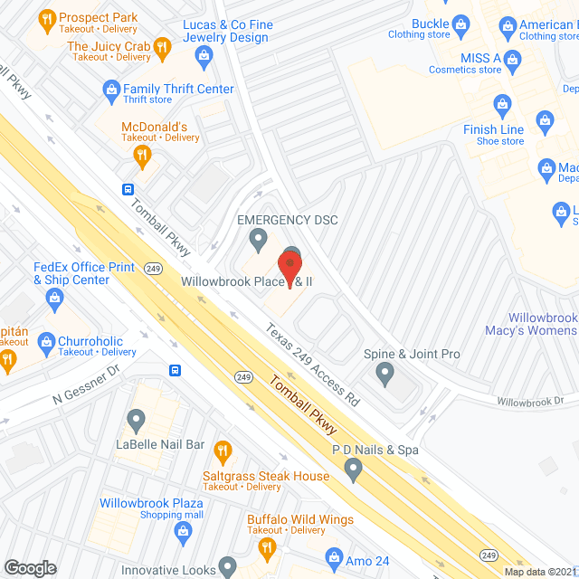 Intel Home Healthcare in google map