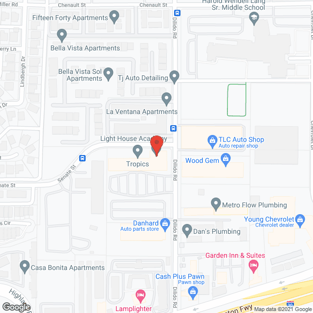 Human Touch Home Health in google map