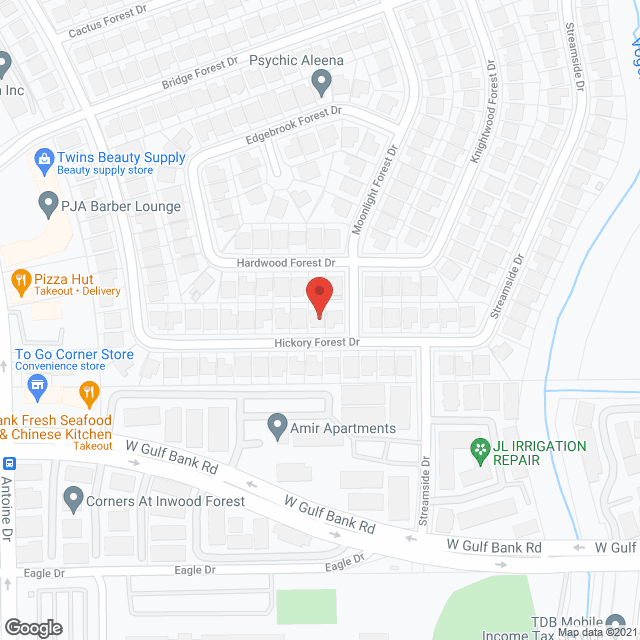Home Health Care Svc in google map