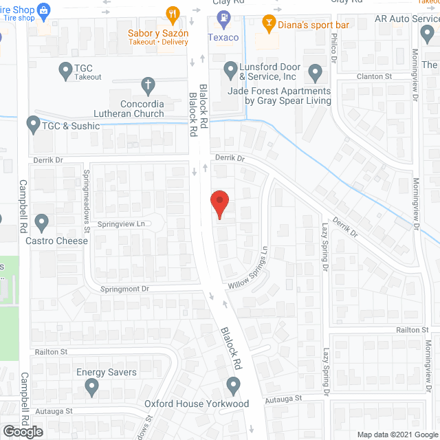 Home Health Care Network in google map