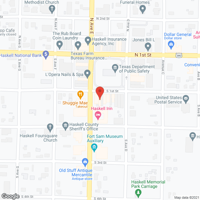 Haskell Home Health in google map