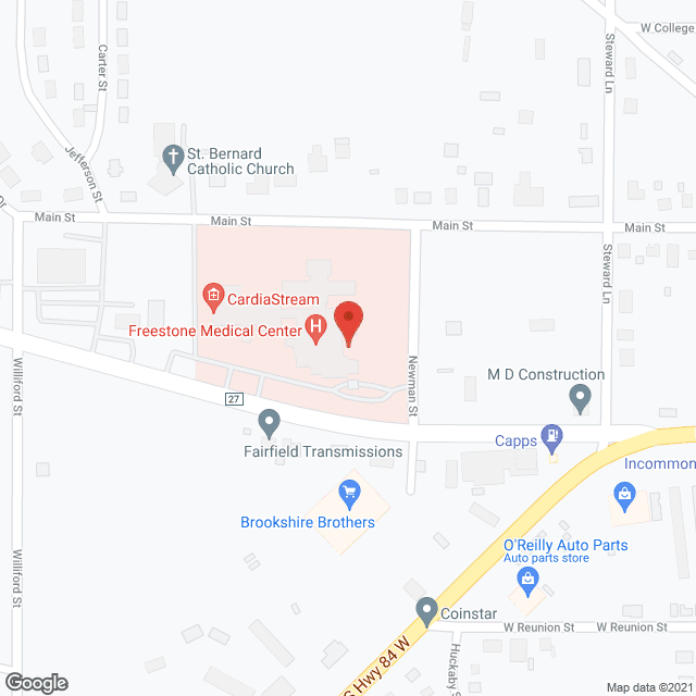 ETMC Home Health South in google map