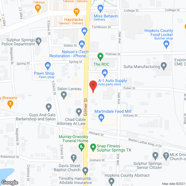 ETMC Home Health in google map