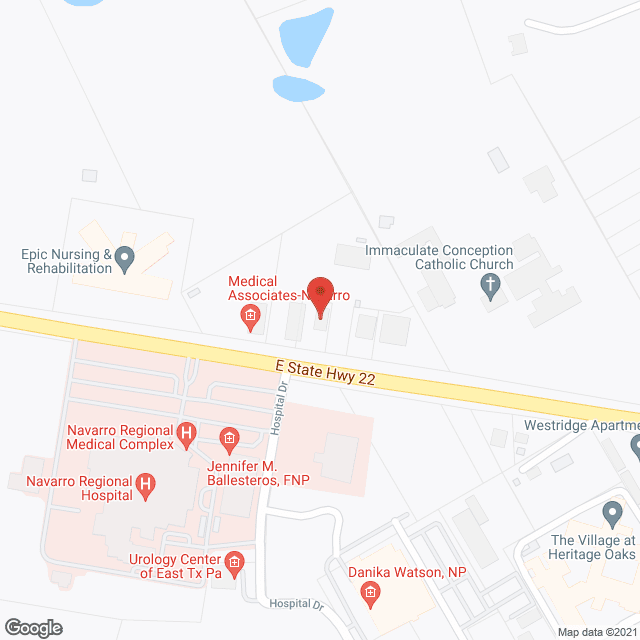 Baylor Home Care in google map