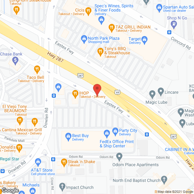 Angel Home Health Care in google map