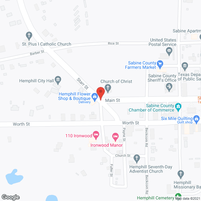 A Center For Home Care in google map
