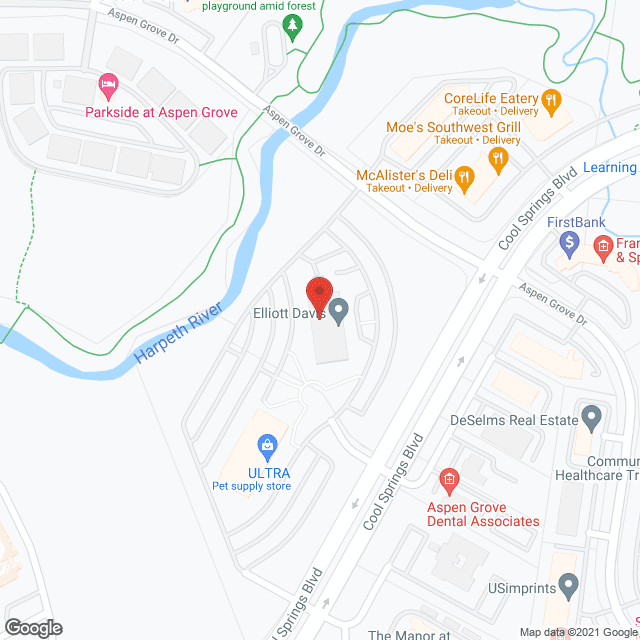 Caregiver Services in google map