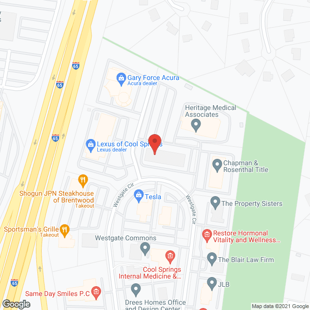 Auxi Health Inc in google map