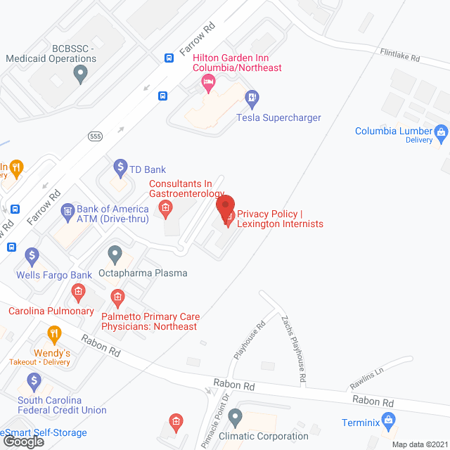 Physician Rehab Group in google map