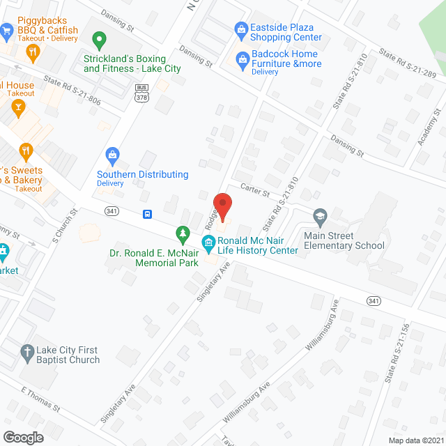 Home Health Care SVC-Dhec in google map