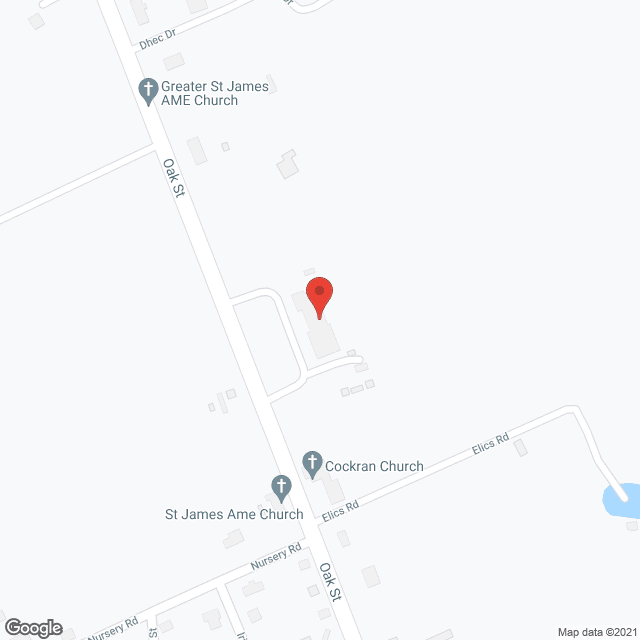 DHEC Home Health Care Svc in google map