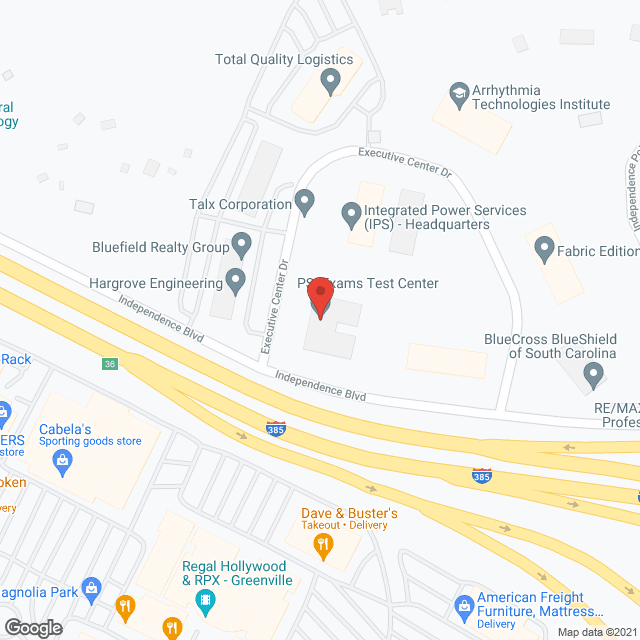Coram Health Care Svc in google map
