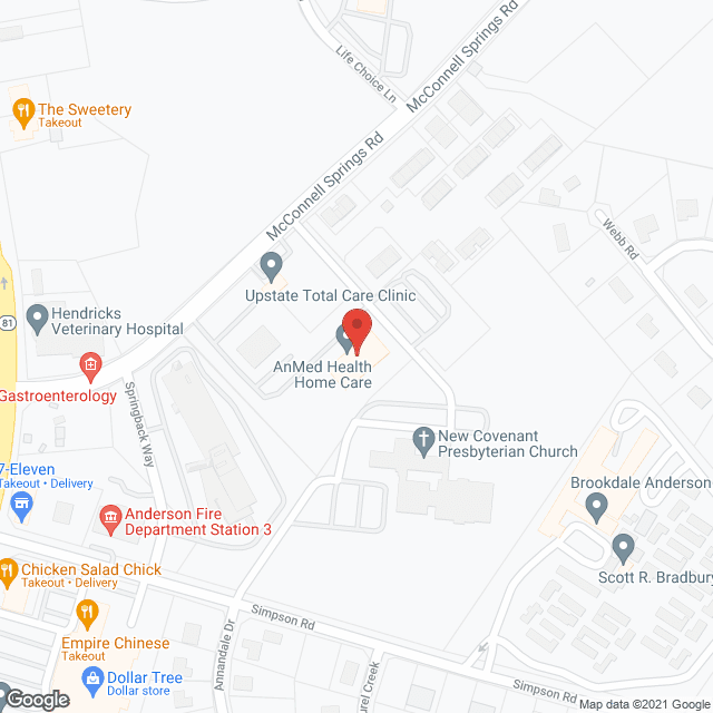 Anmed Home Health Agency in google map