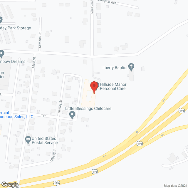 Hillside Manor PCH, Inc. in google map