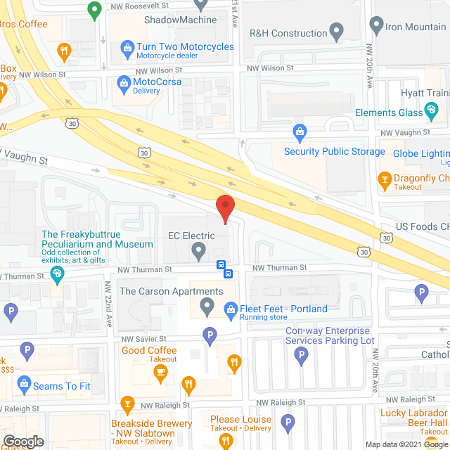 Independent Home Care in google map