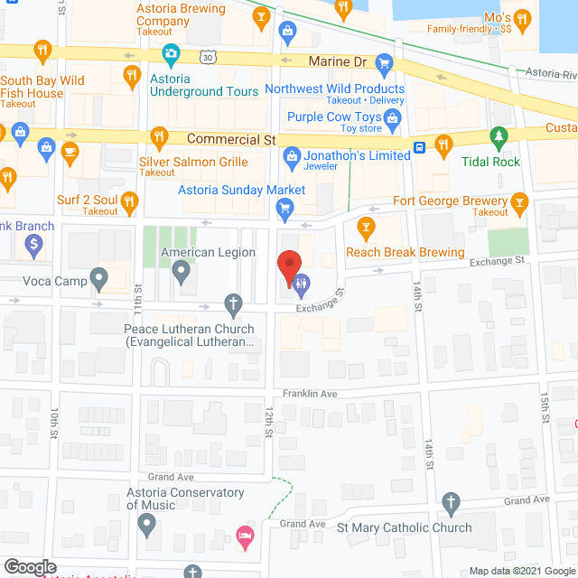 Columbia Hospital Home Health in google map