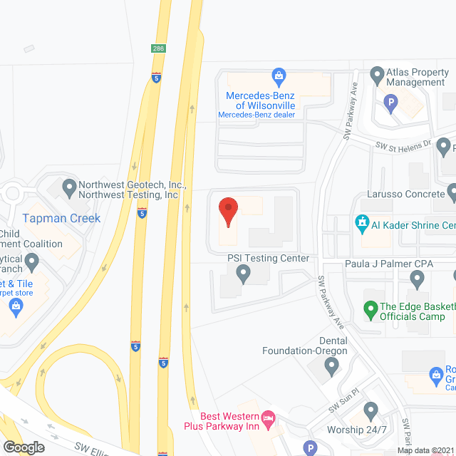 Avamere Home Health in google map