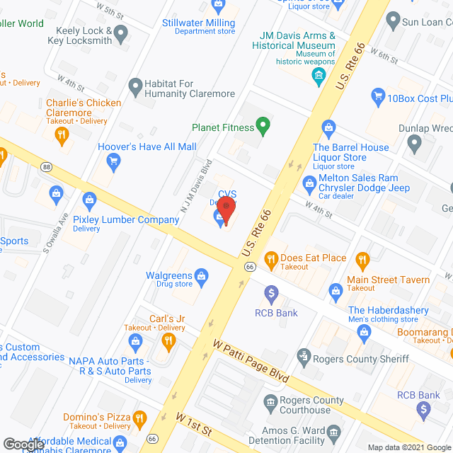 Trinity Hospice in google map