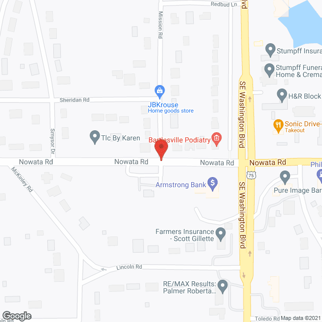 Nursefinders in google map