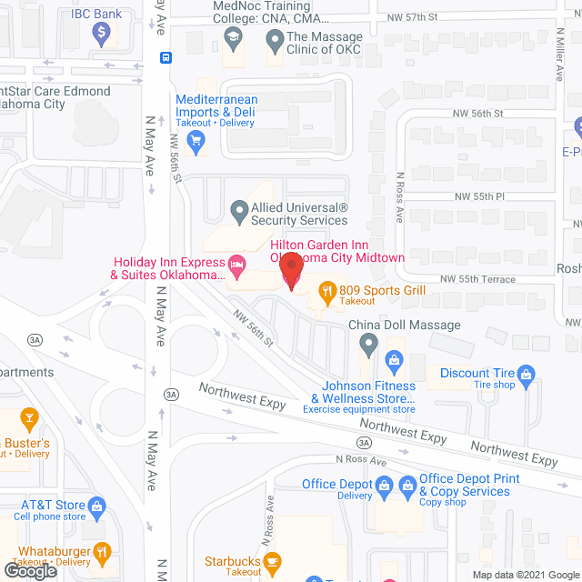 Hospice Of Oklahoma City in google map