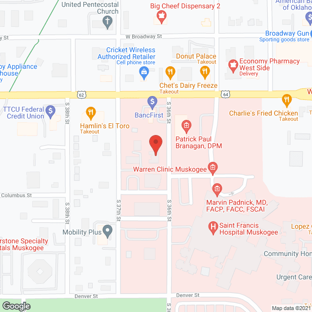 Country Style Health Care in google map