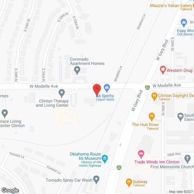 Carter Healthcare in google map